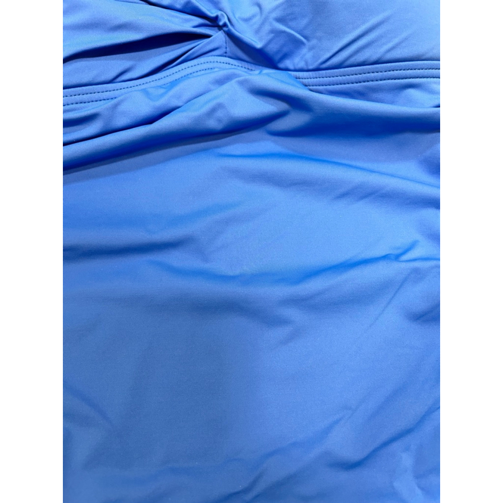 Tommy Bahama Blue Ruched Tankini Top S - Picture 7 of 7